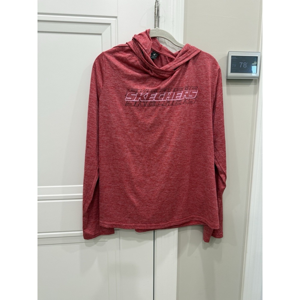 Skechers‎  Men's Hoodie  Red Size L